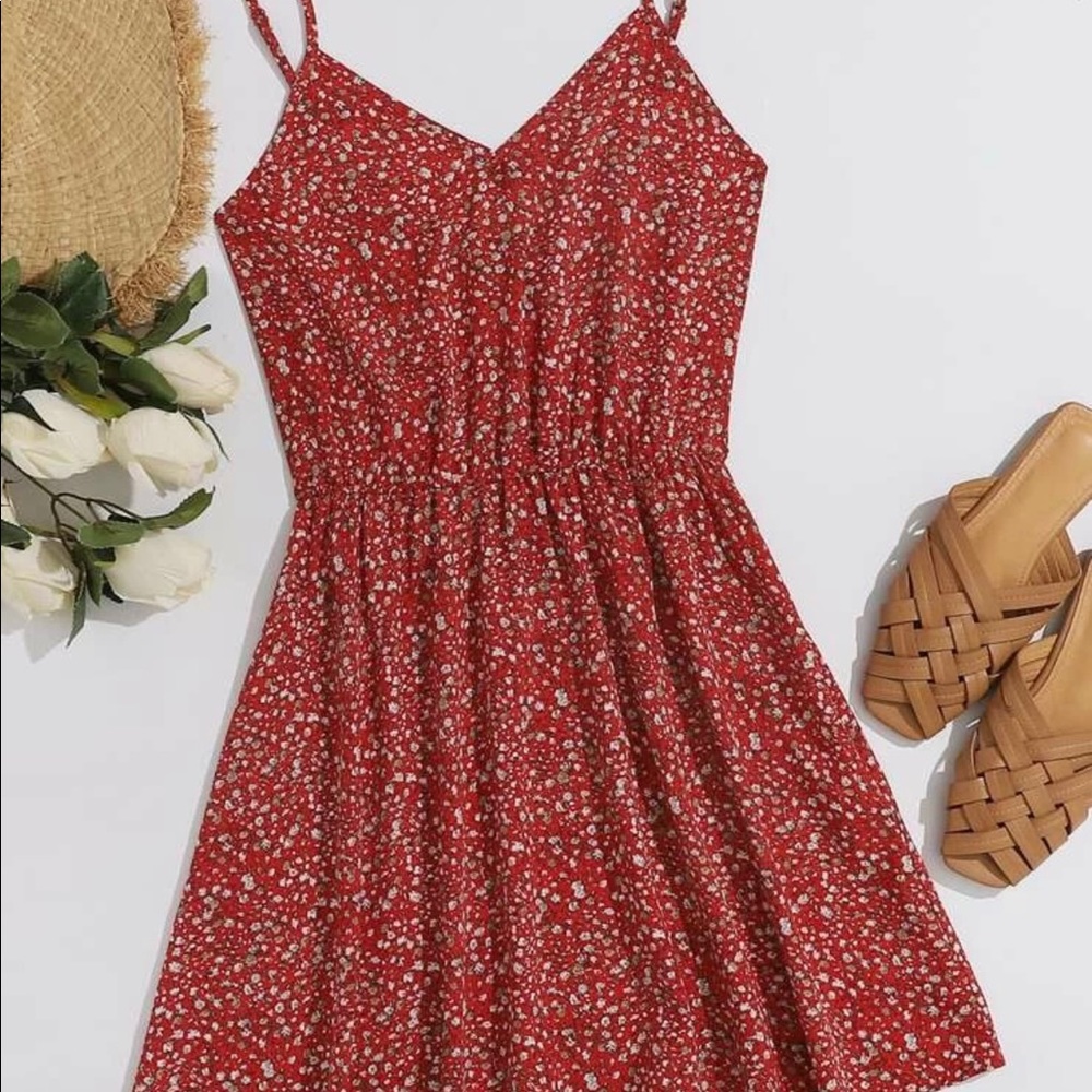 Floral Print Cami Dress